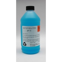 Buffer solution pH 10 (blue)