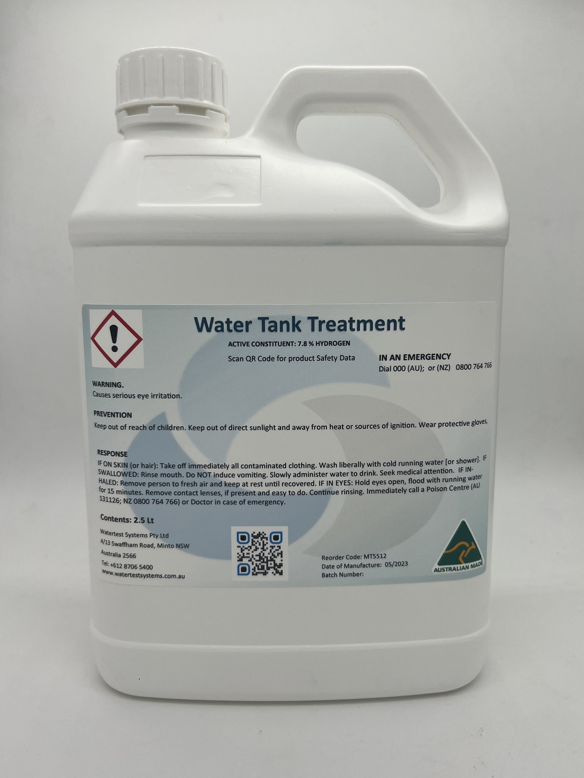 Water Tank Treatment