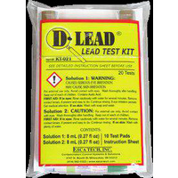 D-LEAD DUST POCKET SIZED LEAD TEST KIT
