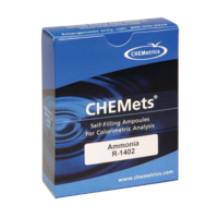 Ammonia  CHEMets® Refill  0-4 ppm & 0-80 ppm