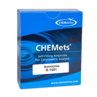 Ammonia  CHEMets?« Refill  0-1 ppm & 1-10 ppm