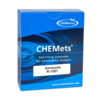 Ammonia  CHEMets® Refill  0-1 ppm & 1-10 ppm