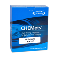 Molybdate  CHEMets?« Refill 0-7 ppm & 2-24 ppm as Mo