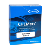 Molybdate  CHEMets?« Refill 0-7 ppm & 2-24 ppm as Mo