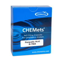 Peracetic Acid  CHEMets® Refill 0-1 & 0-5 ppm