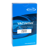 Phenols  VACUettes® Refill 0-1000 & 0-13,000 ppm