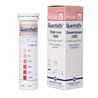 IRON TEST STRIPS 0-1000 PPM