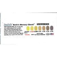 Mercury Test Strips - 20pk