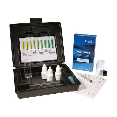 Ammonia  VACUettes?« Visual High Range Kit 0-125 ppm & 0-2,500 ppm