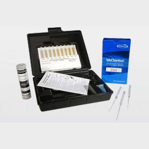 Ammonia  VACUettes® Visual High Range Kit 0-120 ppm & 120-1200 ppm