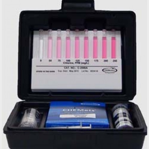 Chlorine (free ; total)  CHEMets?« Visual Kit 0-50 & 0-250 ppm