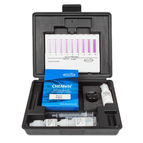 Glycol  CHEMets?« Visual Kit 1-15 & 10-300 ppm