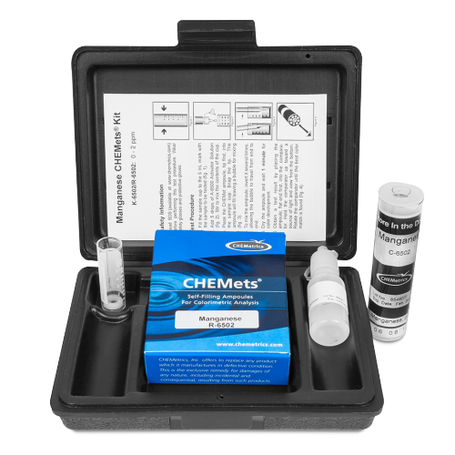 Manganese  CHEMets® Visual Kit 0-2 ppm