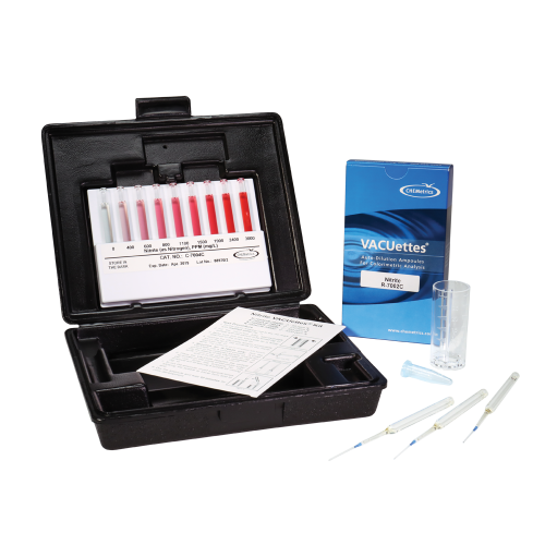 Nitrite  VACUettes® Visual High Range Kit 0-3000 ppm as N