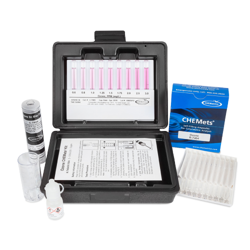 Ozone  CHEMets?« Visual Kit 0-0.60 & 0.6-3.0 ppm