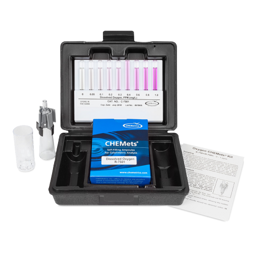 Chemetrics Dissolved Oxygen Test Kit   CHEMets?« Visual Kit 0-1 ppm