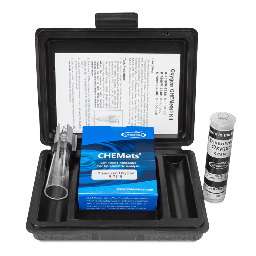 Oxygen, dissolved  CHEMets?« Visual Kit