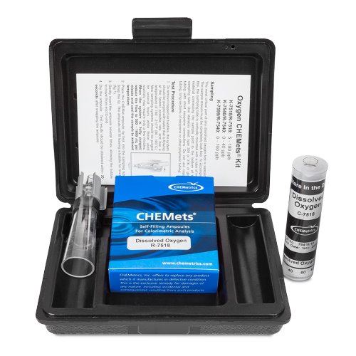 Oxygen, dissolved  CHEMets® Visual Kit