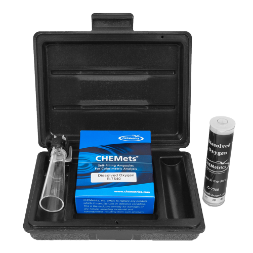 Oxygen, dissolved  CHEMets® Visual Kit 0-100 ppb