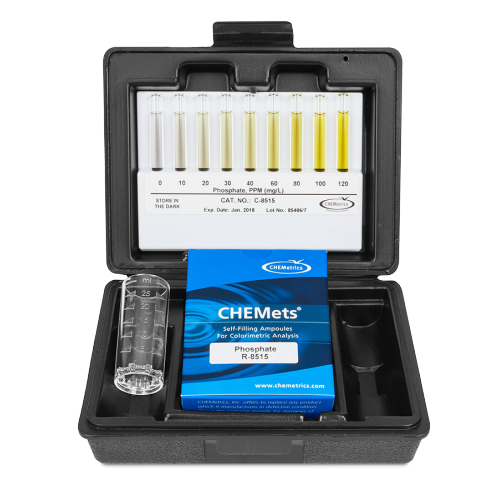 Phosphate, ortho  CHEMets® Visual Kit 0-120 ppm