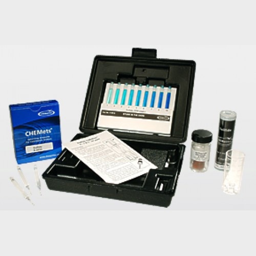 Sulfide Test Kit  CHEMets® Visual Kit 0-1 & 1-10 ppm