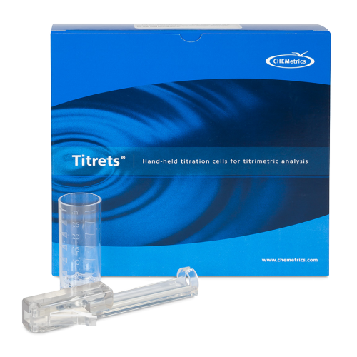 Alkalinity (total)  Titrets® Titration Cells 100-1000 ppm as CaCO3 (Total)