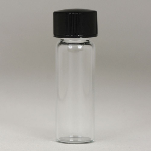 Small Glass Vial with Screw Cap