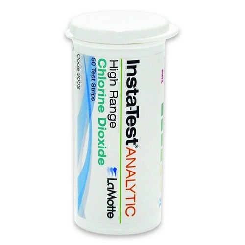 CHLORINE DIOXIDE TEST STRIPS HR 0-500ppm