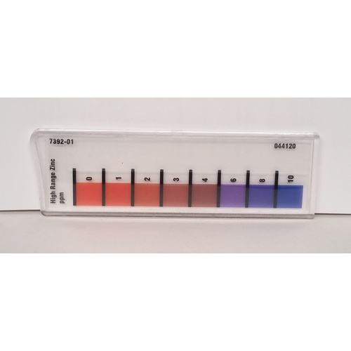ZINC COMPARATOR 0 -10 PPM
