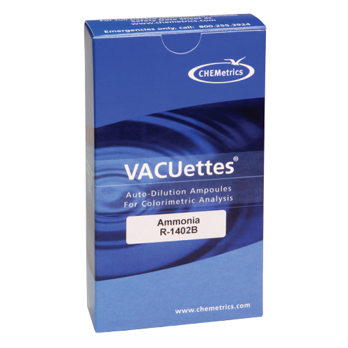 Ammonia  VACUettes?« Refill 0-500 ppm & 0-10,000 ppm