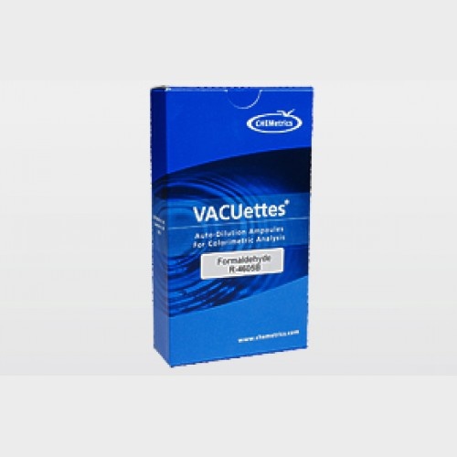Formaldehyde  VACUettes® Refill 0-120 & 120-1200 ppm