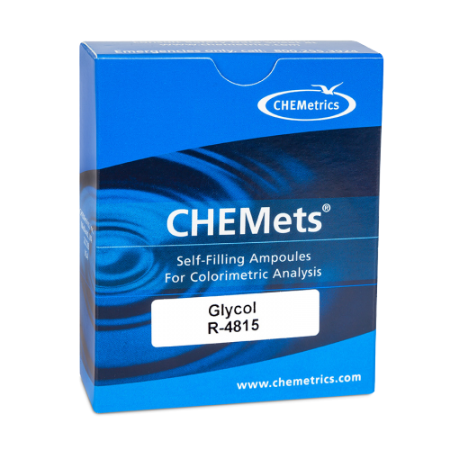 Glycol  CHEMets?« Refill 1-15 & 10-300 ppm