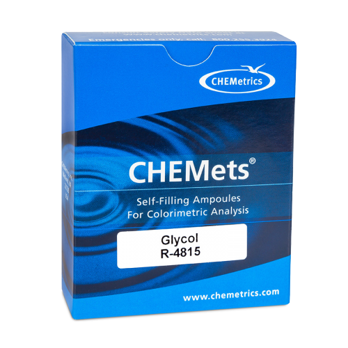 Glycol  CHEMets® Refill 1-15 & 10-300 ppm