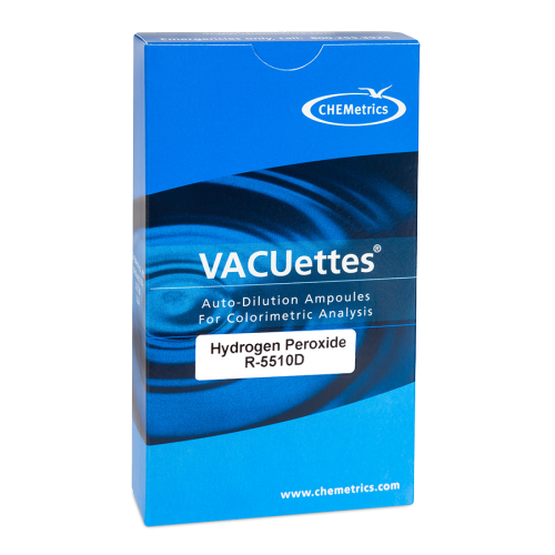 Hydrogen Peroxide  VACUettes® Refill 0-25 & 30-300 ppm