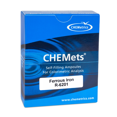 Iron  CHEMets?« Refill 0-1 & 1-10 ppm
