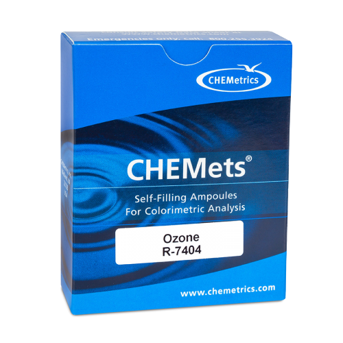 Ozone  CHEMets® Visual Refill 0-0.60 & 0.6-3.0 ppm