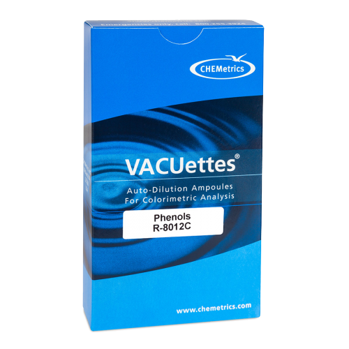 Phenols  VACUettes® Refill 0-1000 & 0-13,000 ppm