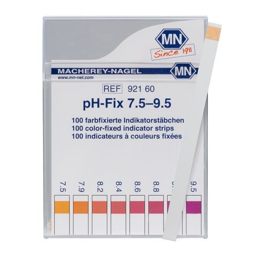 pH strips 7.5 - 9.5