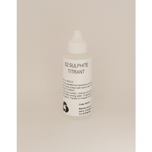 S2 SULPHITE TITRANT