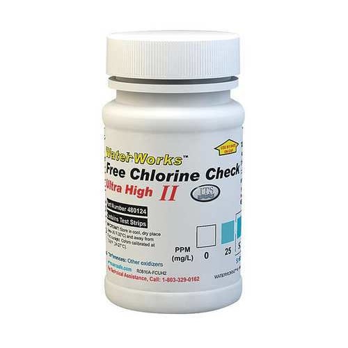 Chlorine Free test strips Ultra High II Range
