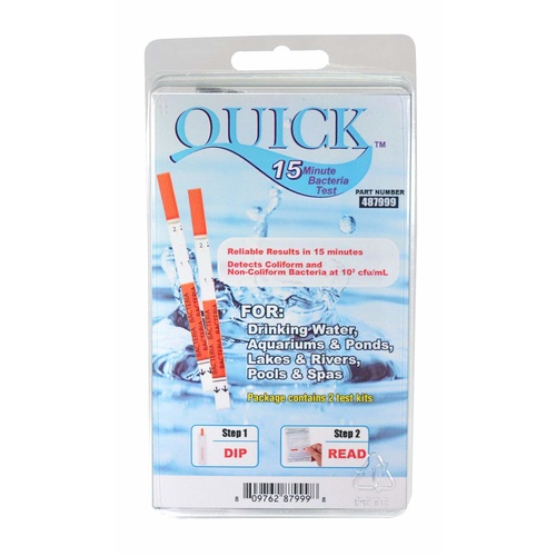 Quick Bacteria Tests 15 Minutes