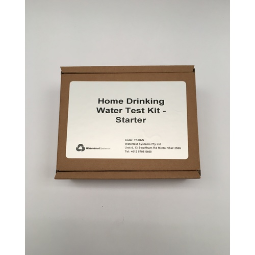 Home drinking water test kit - Starter